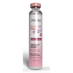 Inoar Plaukų ampulė porėtam plaukui Glycolic Force Ampola