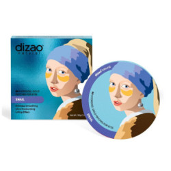 DIZAO Hydrogel Eyepatch Snail Hidrogeliniai paakių padeliai Sraigė