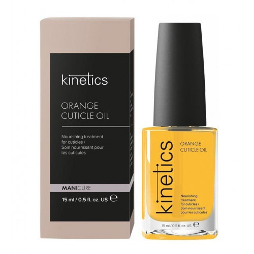 Kinetics Aliejus nagų odelėms su apelsinų aliejumi Professional Cuticle Oil Orange