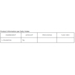 Biocare L-glutamino amino rūgštis L-Glutamine Amino Acid