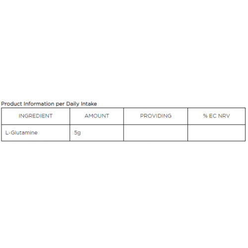 Biocare L-glutamino amino rūgštis L-Glutamine Amino Acid