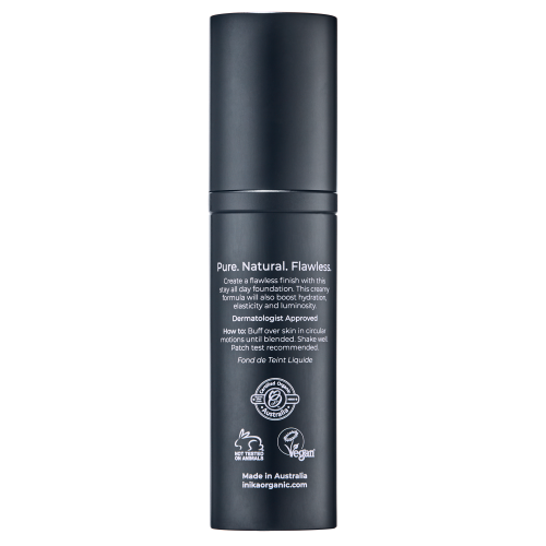 Inika Organic Skystas makiažo pagrindas Liquid Foundation