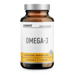 Iconfit Maisto papildas Omega-3 Capsules