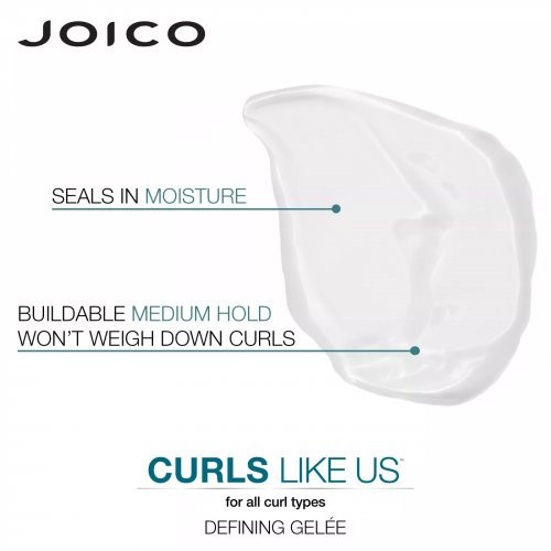 Joico Gelis garbanoms formuoti Curls Like Us Define & Seal Curl Defining Gelee