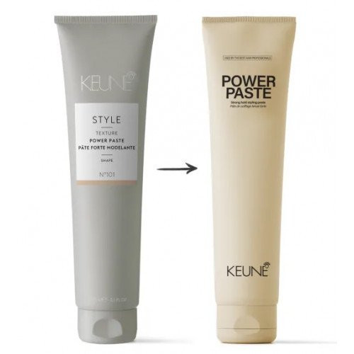 KEUNE Power pasta Stiprios fiksacijos plaukų pasta tobulai šukuosenai