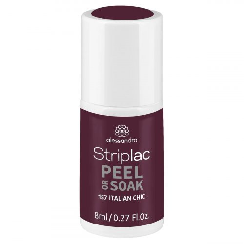 Alessandro Striplac Peel Or Soak Gelinis nagų lakas 8ml Alessandro Striplac Peel Or Soak Gelinis nagų lakas 8ml