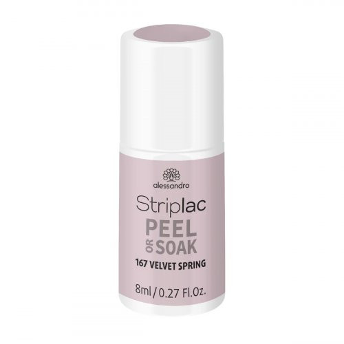 Alessandro Striplac Peel Or Soak Gelinis nagų lakas 8ml Alessandro Striplac Peel Or Soak Gelinis nagų lakas 8ml