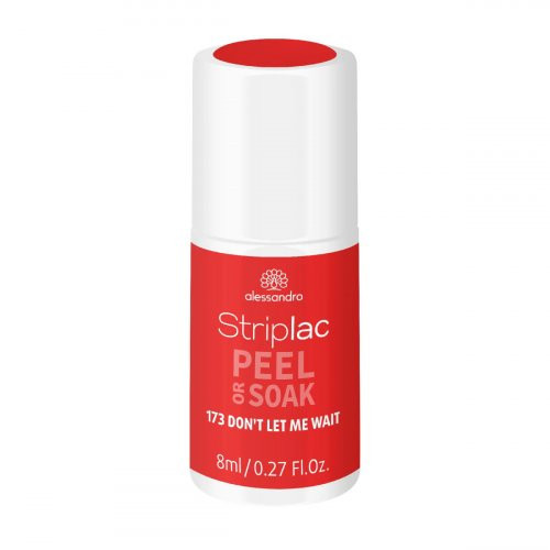 Alessandro Striplac Peel Or Soak Gelinis nagų lakas 8ml Alessandro Striplac Peel Or Soak Gelinis nagų lakas 8ml