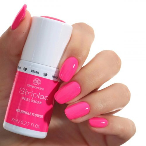 Alessandro Striplac Peel Or Soak Gelinis nagų lakas 8ml Alessandro Striplac Peel Or Soak Gelinis nagų lakas 8ml
