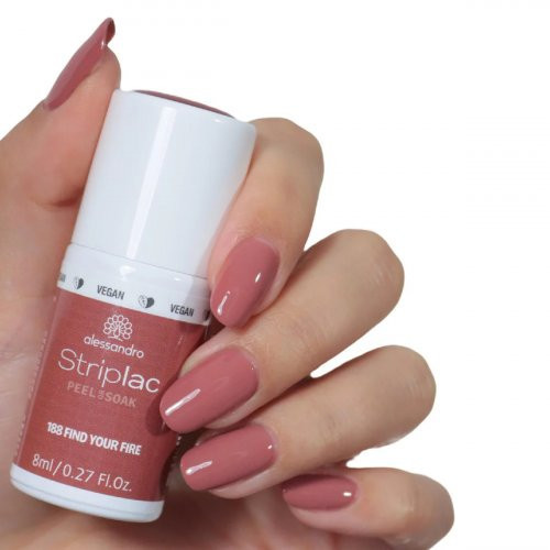 Alessandro Striplac Peel Or Soak Gelinis nagų lakas 8ml Alessandro Striplac Peel Or Soak Gelinis nagų lakas 8ml