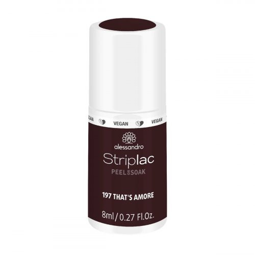Alessandro Striplac Peel Or Soak Gelinis nagų lakas 8ml Alessandro Striplac Peel Or Soak Gelinis nagų lakas 8ml