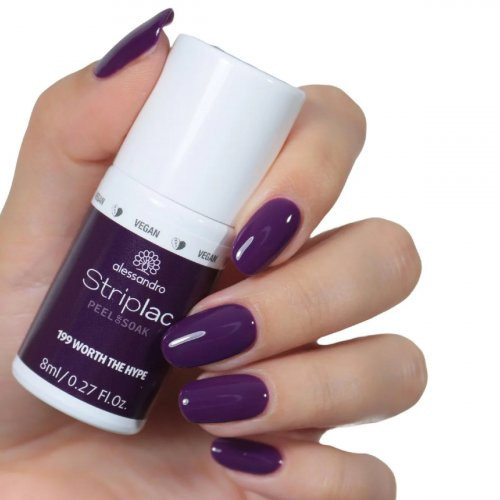 Alessandro Striplac Peel Or Soak Gelinis nagų lakas 8ml Alessandro Striplac Peel Or Soak Gelinis nagų lakas 8ml