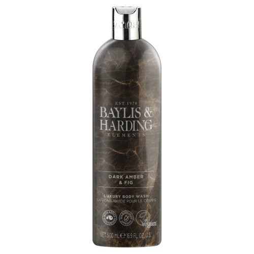 Kūno prausiklis Elements Dark Amber & Fig Body Wash