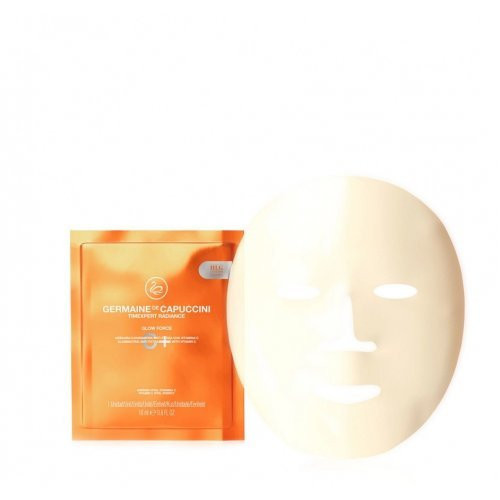 Germaine de Capuccini Lakštinė veido kaukė su vitaminu C Timexpert Radiance C+ Illuminating Anti-Fatigue Mask
