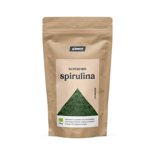 Iconfit Spirulinos milteliai Spirulina Powder Natural