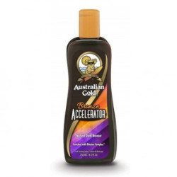 Australian Gold Soliariumo losjonas su natūraliais bronzantais Bronze Accelerator Natural Dark Bronzer