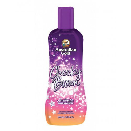Australian Gold Soliariumo losjonas su bronzantais Cheeky Brown Accelerator Plus Bronzer