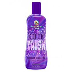 Australian Gold Soliariumo losjonas su spalvą koreguojančiu efektu Color Crush 20x Color Correcting Blue Hued Bronzer