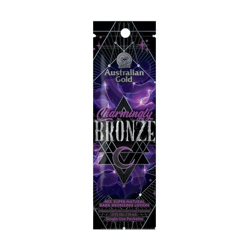 Australian Gold Soliariumo losjonas sodriam įdegiui Charmingly Bronze 40× Super‑Natural Dark Bronzing Lotion