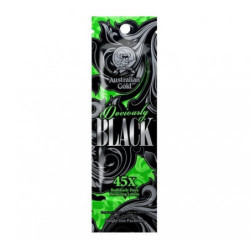 Australian Gold Soliariumo losjonas sodriam įdegiui Deviously Black 45× Dark Bronzing Lotion