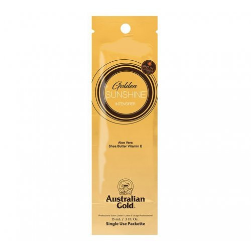 Australian Gold Soliariumo losjonas greitam ir tamsiam įdegiui Golden Sunshine Intensifier