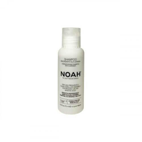 Noah Plaukų šampūnas jautriai galvos odai ir kasdieniam naudojimui 1.3 Strengthening Shampoo With Lavender