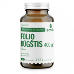 Ecosh Bioaktyvi folio rūgštis (foliatas) Folic Acid 400mg