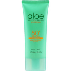 Holika Holika Drėkinamasis apsauginis gelis nuo saulės Aloe Soothing Essence Waterproof Sun Gel SPF50+