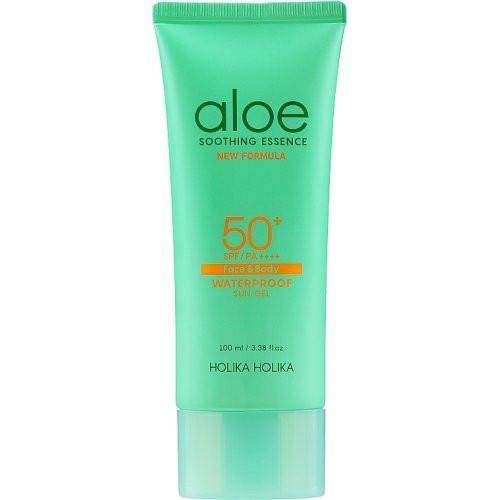 Drėkinamasis apsauginis gelis nuo saulės Aloe Soothing Essence Waterproof Sun Gel SPF50+