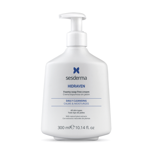Bemuilis putojantis prausiklis HIDRAVEN Foamy Soap Free Cream 300ml