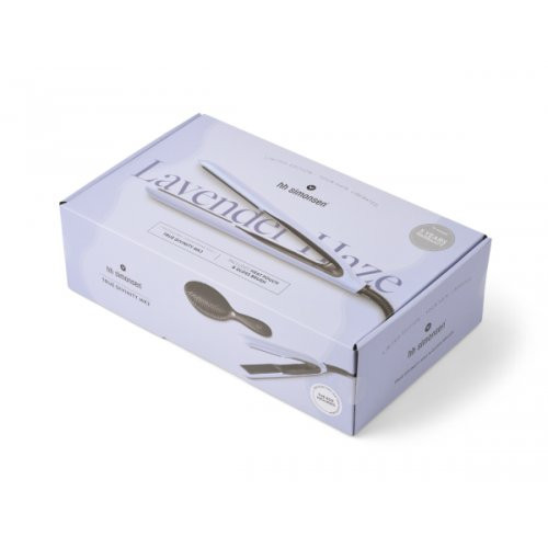 HH Simonsen Plaukų tiesintuvo ir Gloss Brush šepečio rinkinys True Divinity MK2 Lavender Haze Set