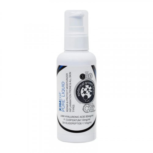 Cliniccare Priešuždegiminio poveikio drėkinantis losjonas veidui X3M EGF Pure Liquid Moisturizer