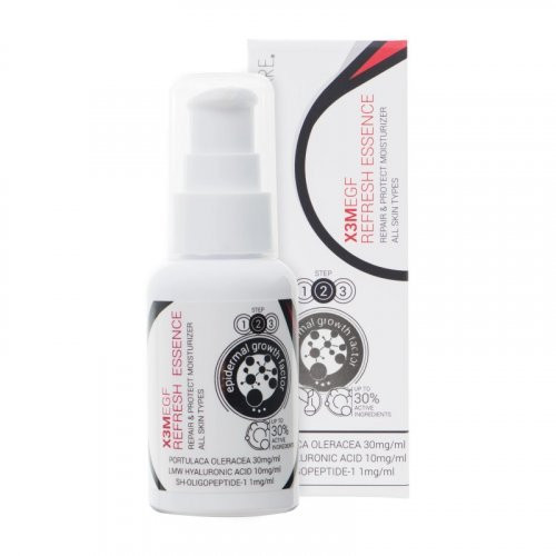 Cliniccare Drėkinanti ir gaivinanti esencija veidui X3M EGF Refresh Essence Moisturizer