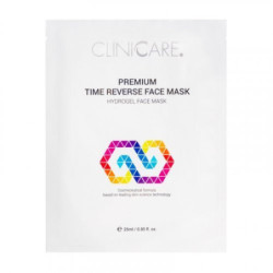 Cliniccare Jauninamoji hydrogelio lakštinė kaukė veidui Premium Time Reverse Face Mask