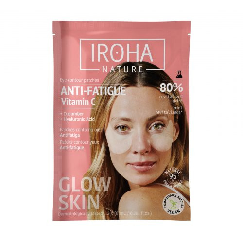 Skaistinantys paakių padeliai su vitaminu C Anti-Fatigue & Illuminating Eye Contour Patches