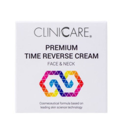 Cliniccare Priešraukšlinis stangrinamasis kremas veidui ir kaklui Premium Time Reverse Cream Face & Neck