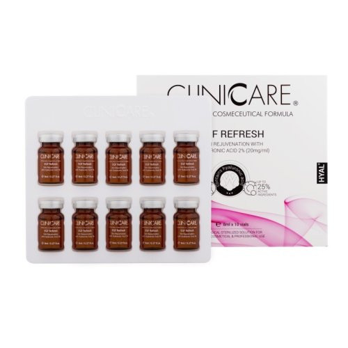 Cliniccare Atjauninantis ir revitalizuojantis odos kokteilis EGF REFRESH REJUVENATION VIAL