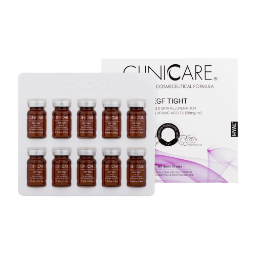 Cliniccare Odą atjauninantis ir stangrinantis kokteilis EGF TIGHT LIFTING VIA