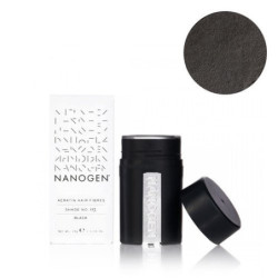 Nanogen Juoda plaukų efektą sukurianti pudra-skaidulos Keratin Hair Fibres Black