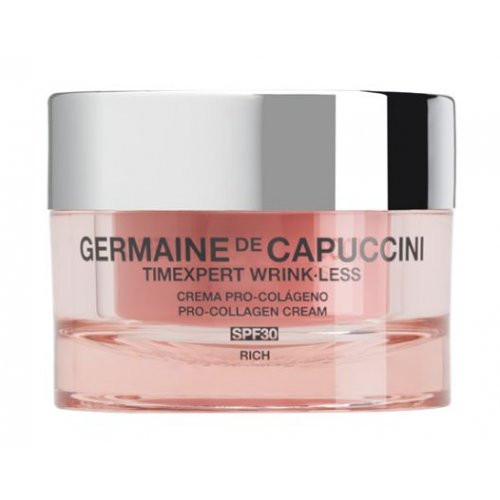 Germaine de Capuccini Dieninis veido kremas su SPF30 apsauga Timexpert Wrink Less Pro-Collagen Rich Day Cream