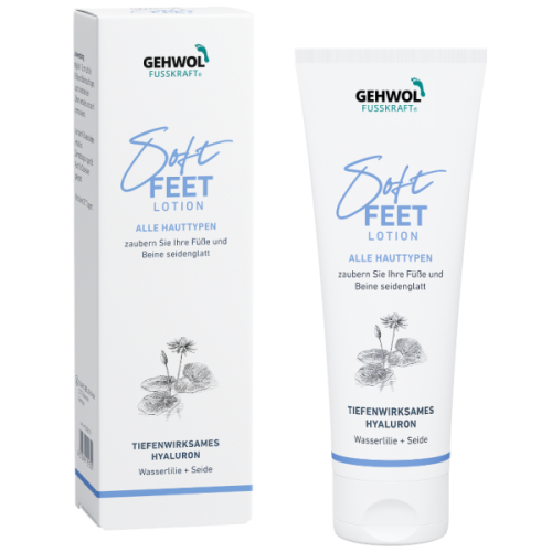Kojų ir pėdų losjonas su hialurono rūgštimi Fusskraft Soft Feet Lotion