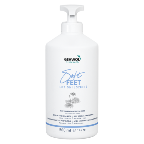 Kojų ir pėdų losjonas su hialurono rūgštimi Fusskraft Soft Feet Lotion 500ml