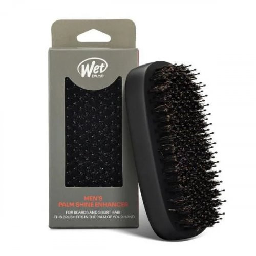 WetBrush Barzdos ir trumpų plaukų šepetys vyrams Men's Palm Shine Enhancer Brush