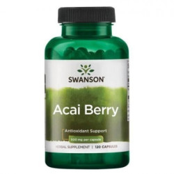 SWANSON Acai uogų ekstraktas Acai Berry Antioxidant Support 500mg