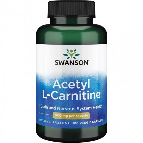 Maisto papildas Acetil L-Karnitinas Acetyl L-Carnitine 500mg