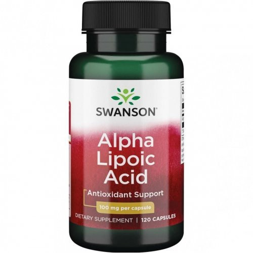 Alpha Lipoic Acid Antioxidant Support 100mg Alfa lipoinė rūgštis