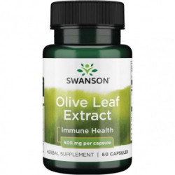 SWANSON Alyvuogių lapų (oleuropein) ekstraktas Olive Leaf Extract Immune Health
