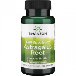 SWANSON Astragalus (kulkšnė) Astragalus Root Immune Health 470mg