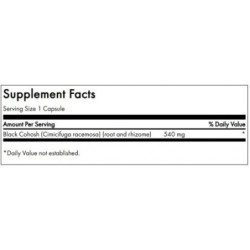SWANSON Maisto papildas moterimsFull Spectrum Black Cohosh Women's Health 540mg