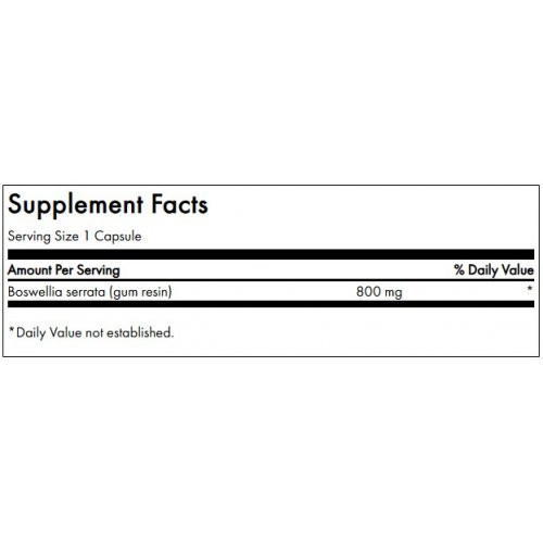 SWANSON Bosvelia Boswellia Joint Health and Mobility 400mg